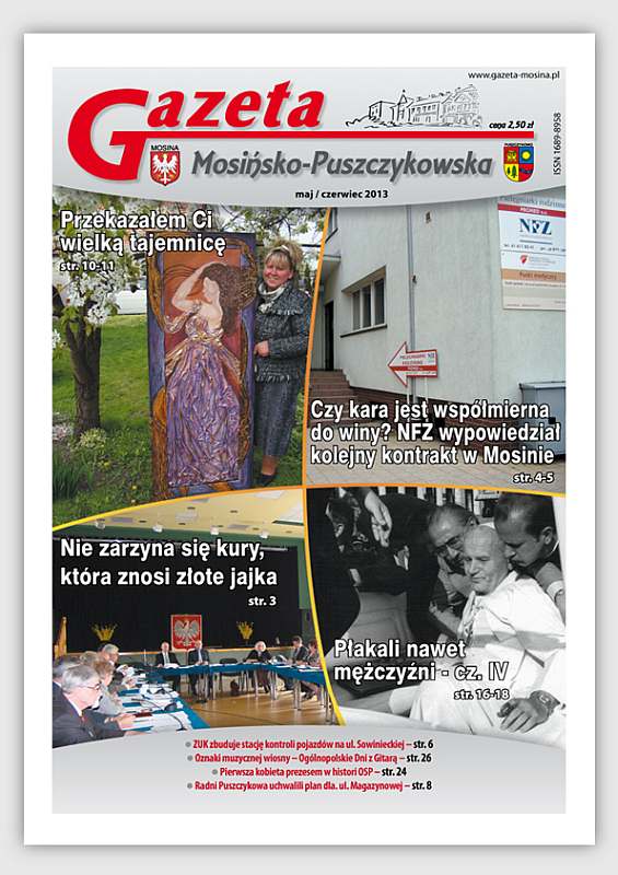 Informacje lokalne -wydanie GMP - Mosina i Puszczykowo 