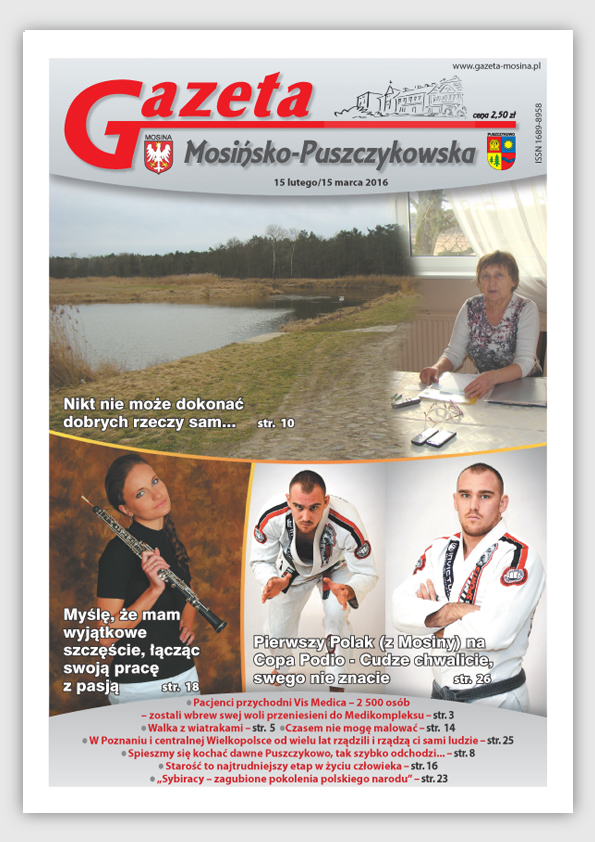 Luty - marzec - wydanie Gazety Mosińsko-Puszczykowskiej