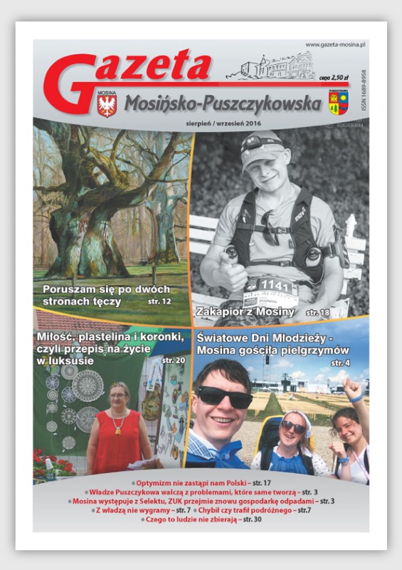 sierpień - wrzesień  wydanie Gazety Mosińsko-Puszczykowskiej