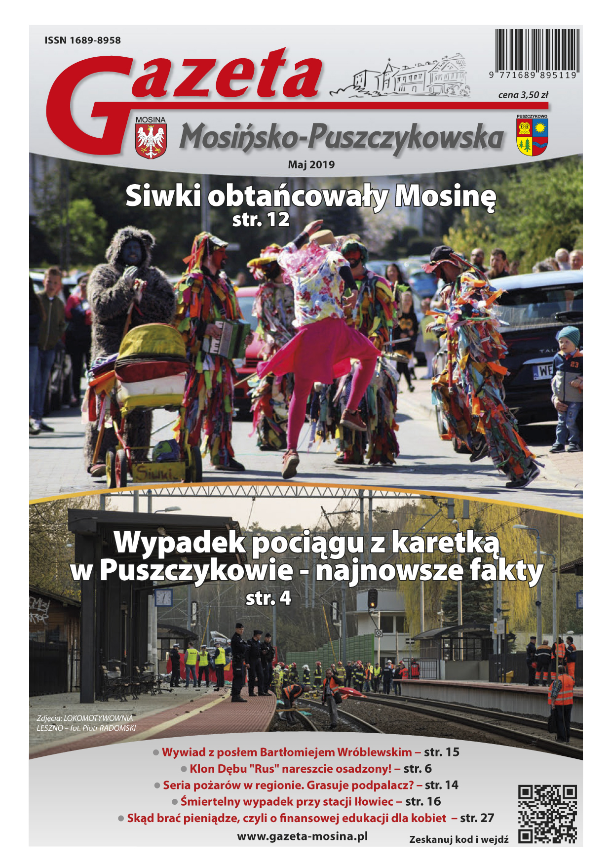 majowe wydanie Gazety Mosińsko-Puszczykowskiej