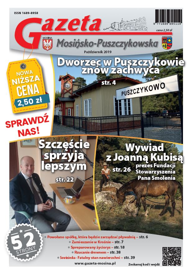 aktualne wydanie Gazety Mosińsko-Puszczykowskiej