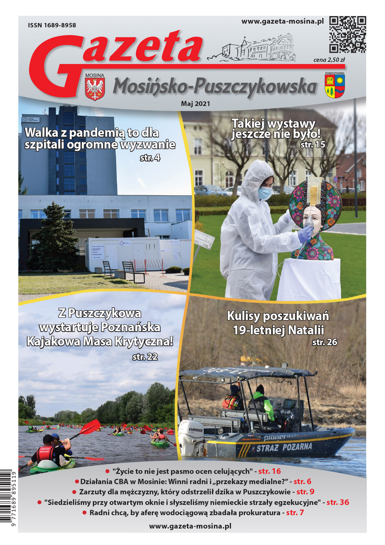 Gazeta Mosińsko-Puszczykowska wydanie Maj 2021