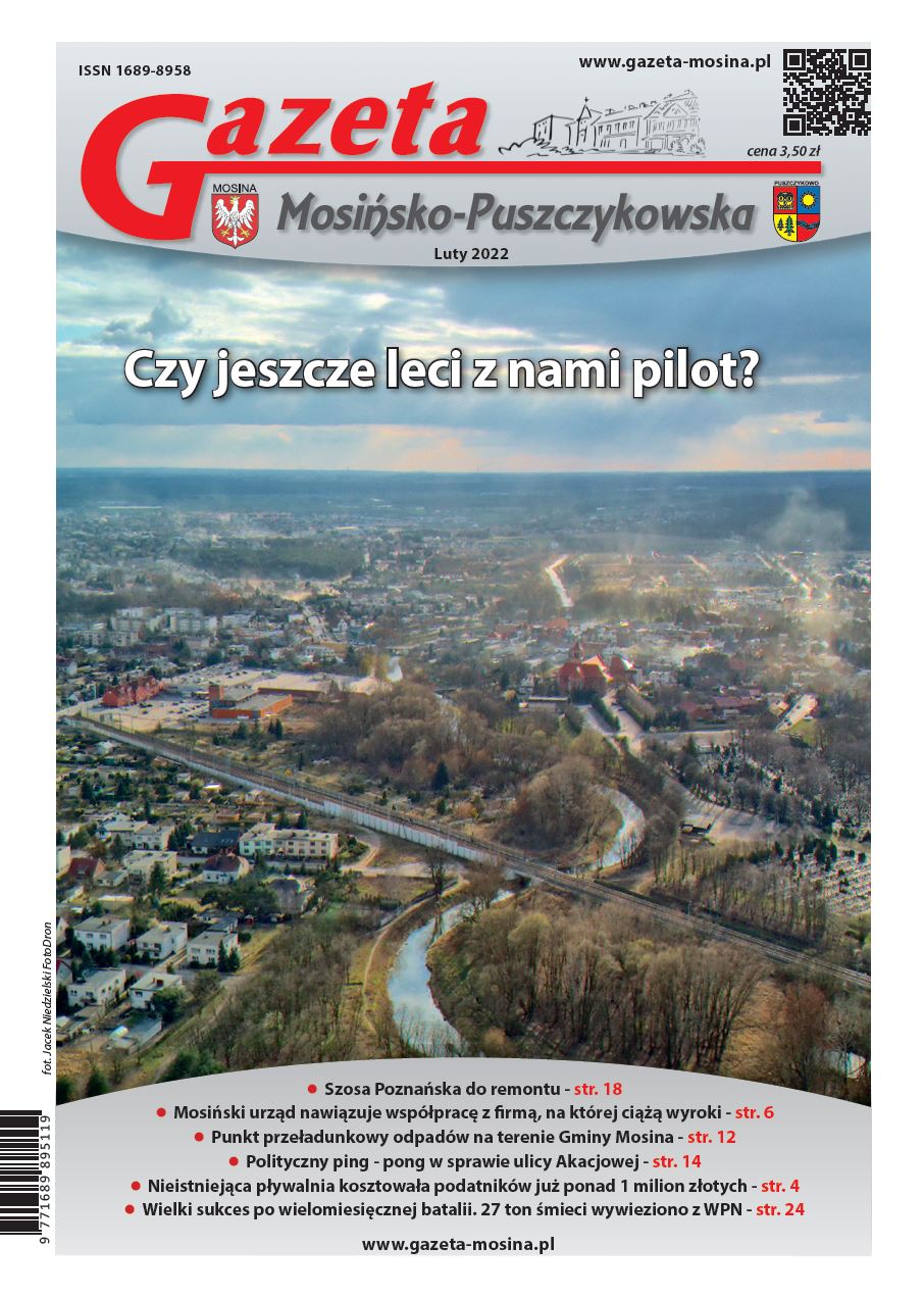 Gazeta Mosińsko-Puszczykowska wydanie Luty 2022