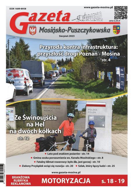 Gazeta Mosińsko-Puszczykowska wydanie sierpień 2023