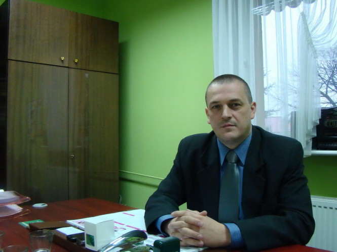 Artur Radzik komendant Policji w Mosinie