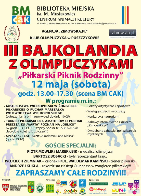 Puszczykowo - Bajkolandia 2012 - plakat