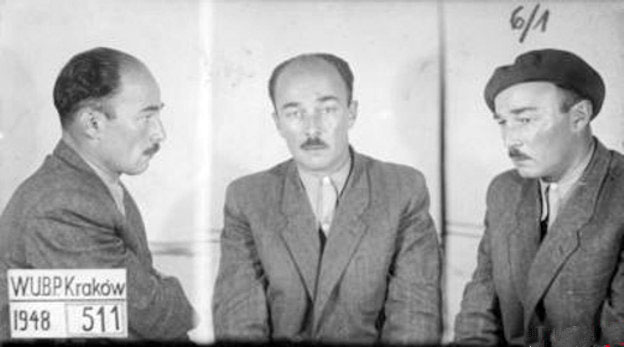 Lech Leon Beynar po aresztowaniu przez UB 1948