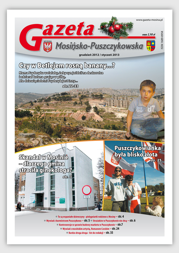 Wydanie grudniowe GMP - Mosina i Puszczykowo Informacje lokalne
