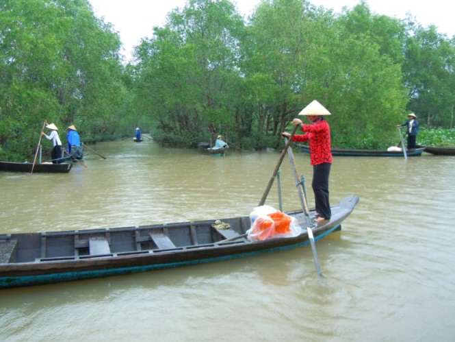 Wietnam - łódź