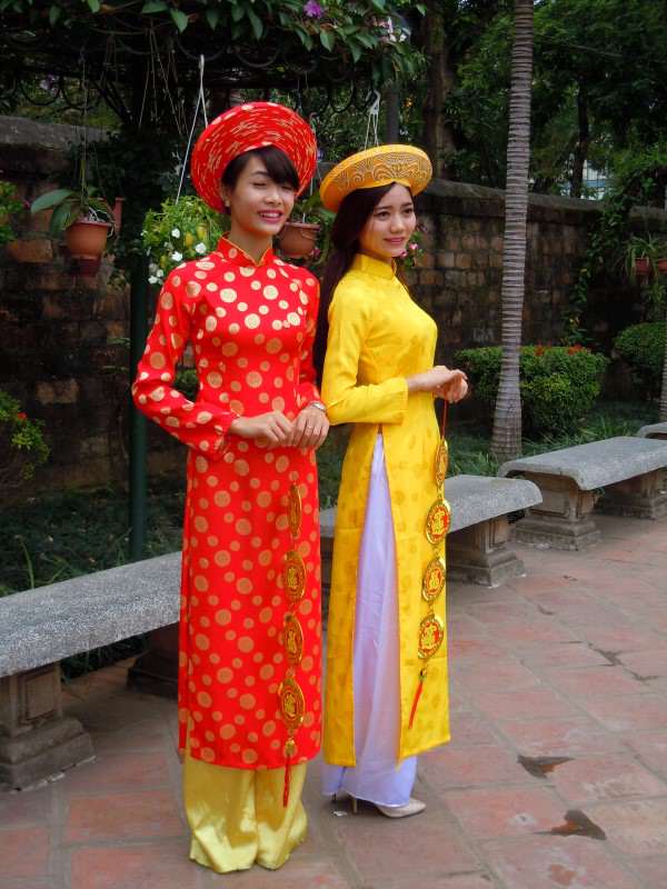 kultura Wietnamu - ubiór kobiet