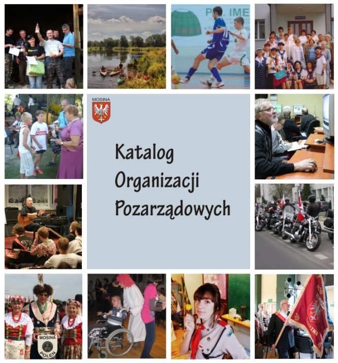 Katalog Organizacji Pozarządowych Mosina 2016 okładka