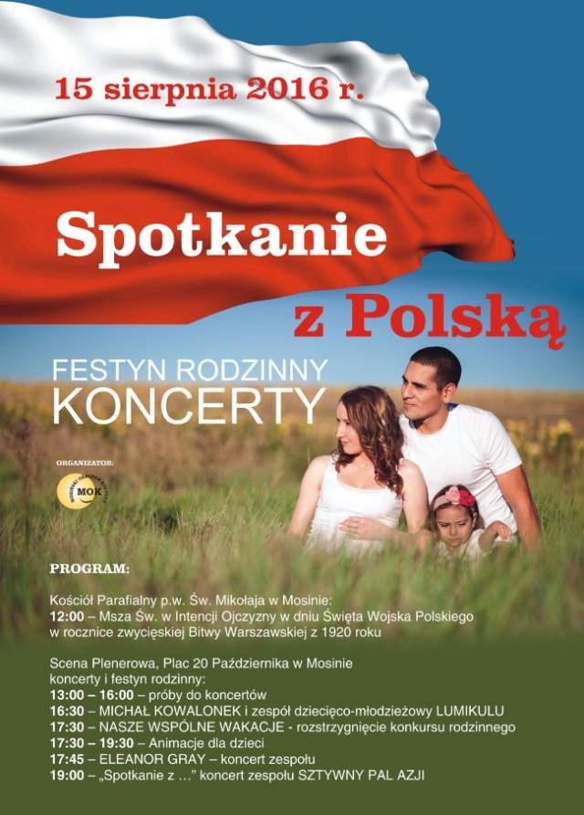 Spotkanie z Polską na mosińskim rynku