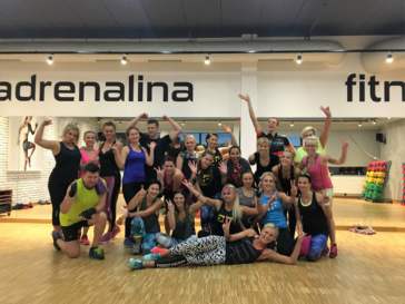 Ekipa Adrenalina Fitness w Mosinie