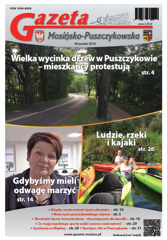 wrześniowe wydanie Gazety Mosińsko-Puszczykowskiej