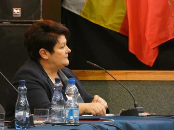 Małgorzata Kaptur - przewodnicząca Rady Miejskiej - Inauguracyjna sesja Rady Miejskiej