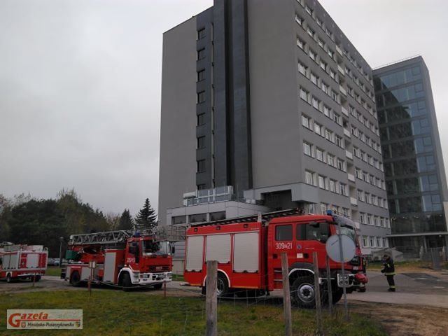 Szpital w Puszczykowie - straż pożarna