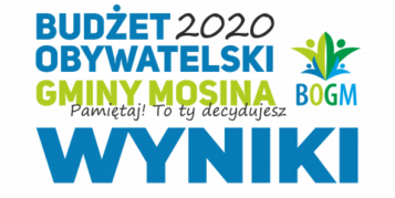 Budżet obywatelski gmina Mosina - wyniki