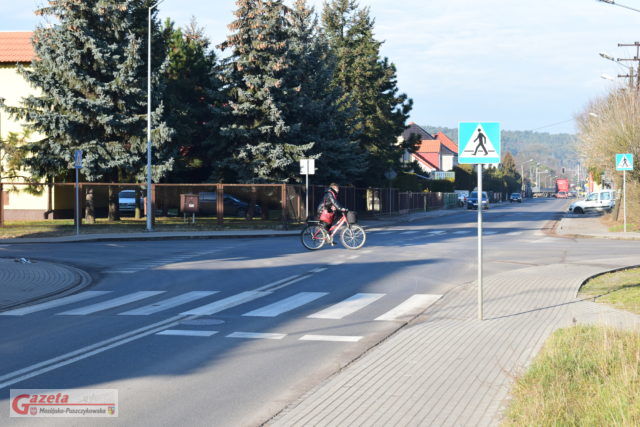 skrzyzowanie ulic Kolejowej i Śremskiej w Mosinie