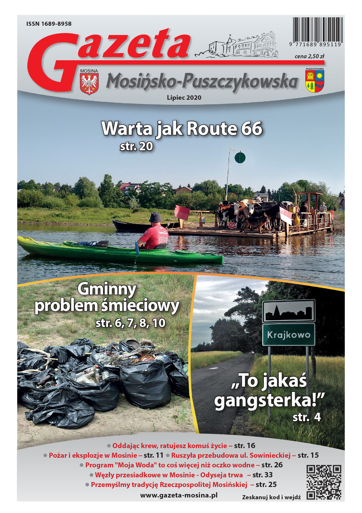 Gazeta Mosińsko-Puszczykowska wydanie Lipiec 2020