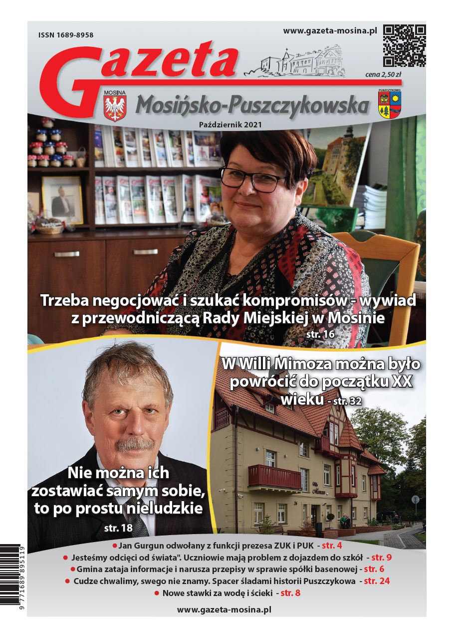 Gazeta Mosińsko-Puszczykowska wydanie Październik 2021