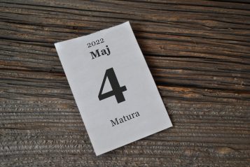 Matura - 4 maja 2022 kartka z kalendarza
