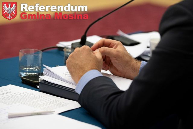 Referendum w Gminie Mosina, 13 listopada 2022