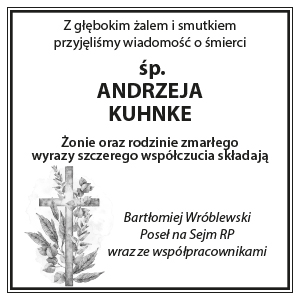 Nekrolog - śp. Andrzeja Kuhnke