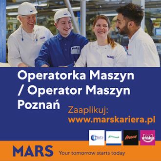 Operator maszyn - praca w Poznaniu (Mars)