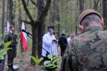 Odsłonięcie tablic pamięci majora Bolesława Rubaszewskiego i siedmiu anonimowych żołnierzy Wojska Polskiego - 27.04.2023 r.