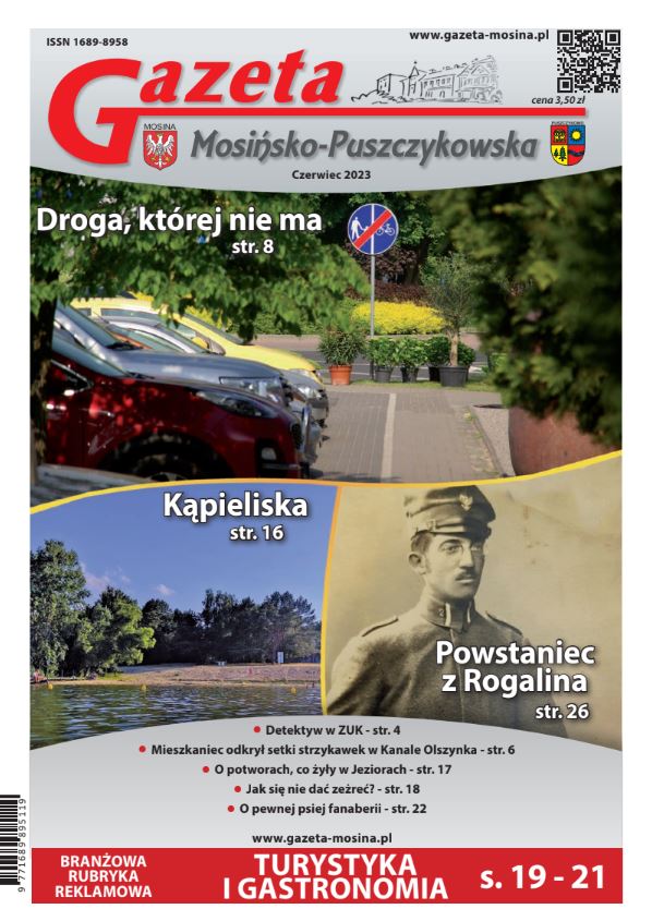 Gazeta Mosińsko-Puszczykowska wydanie Czerwiec 2023 - okładka