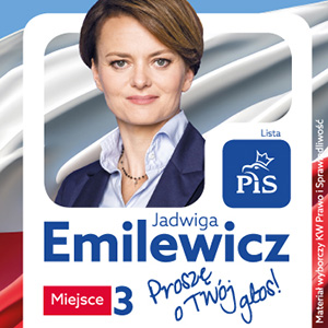Jadwiga Emilewicz - lista PiS