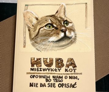 "Huba, niezwykły kot" autorstwa Romana Czeskiego.