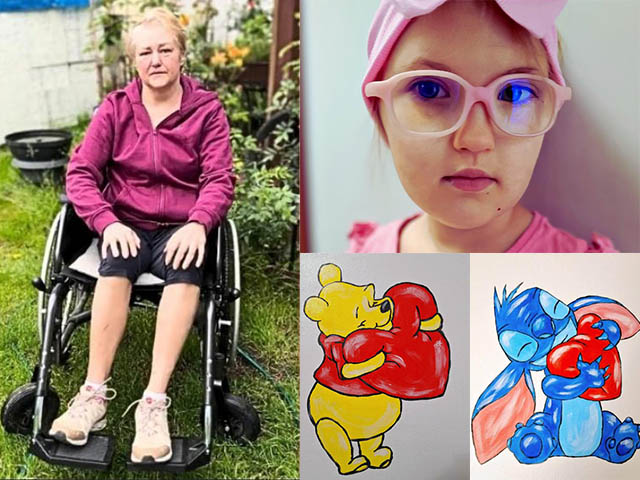 Pomagamy Gabrysi i Pani Ewie z Mosiny. Obrazy lokalnego artysty trafiły do licytacji