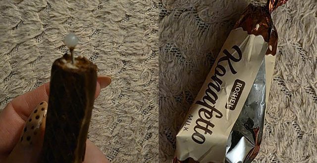 Szpilka w cukierku. Mieszkanka Mosiny ostrzega rodziców