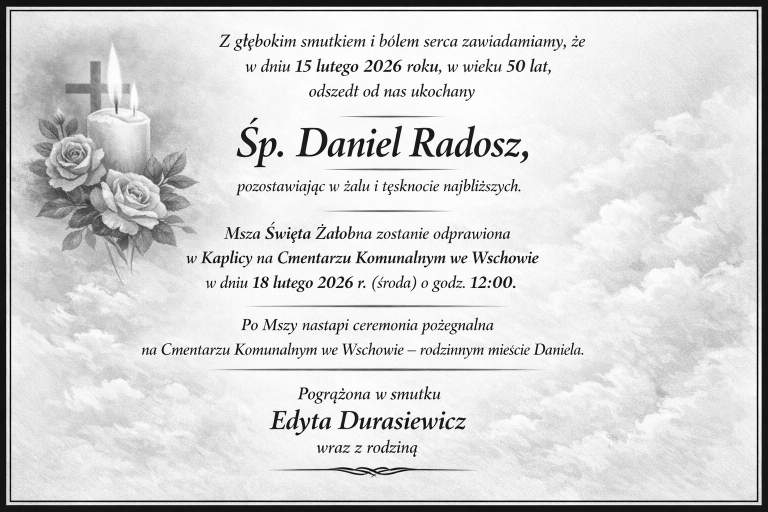 śp. Daniel Radosz