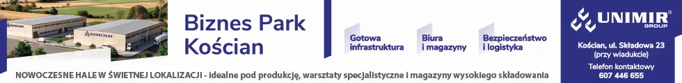 Biznes Park Kościan Unimir Group - ulotka informacyjna