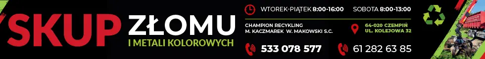 Skup złomu Czempiń