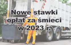 Nowe stawki opłat za śmieci w gminie Mosina w 2023 roku