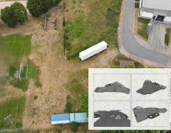 Lokalizacja Skateparku i wizualizacja obiektu przy ulicy Harcerskiej w Mosinie